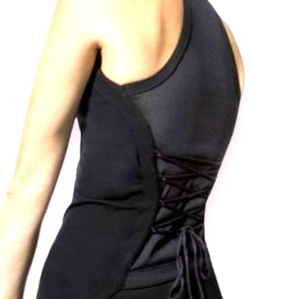 NWOT Jonathan Simkhia x Carbon28 Stella Lace Up Back Athletic Workout Tank Sm